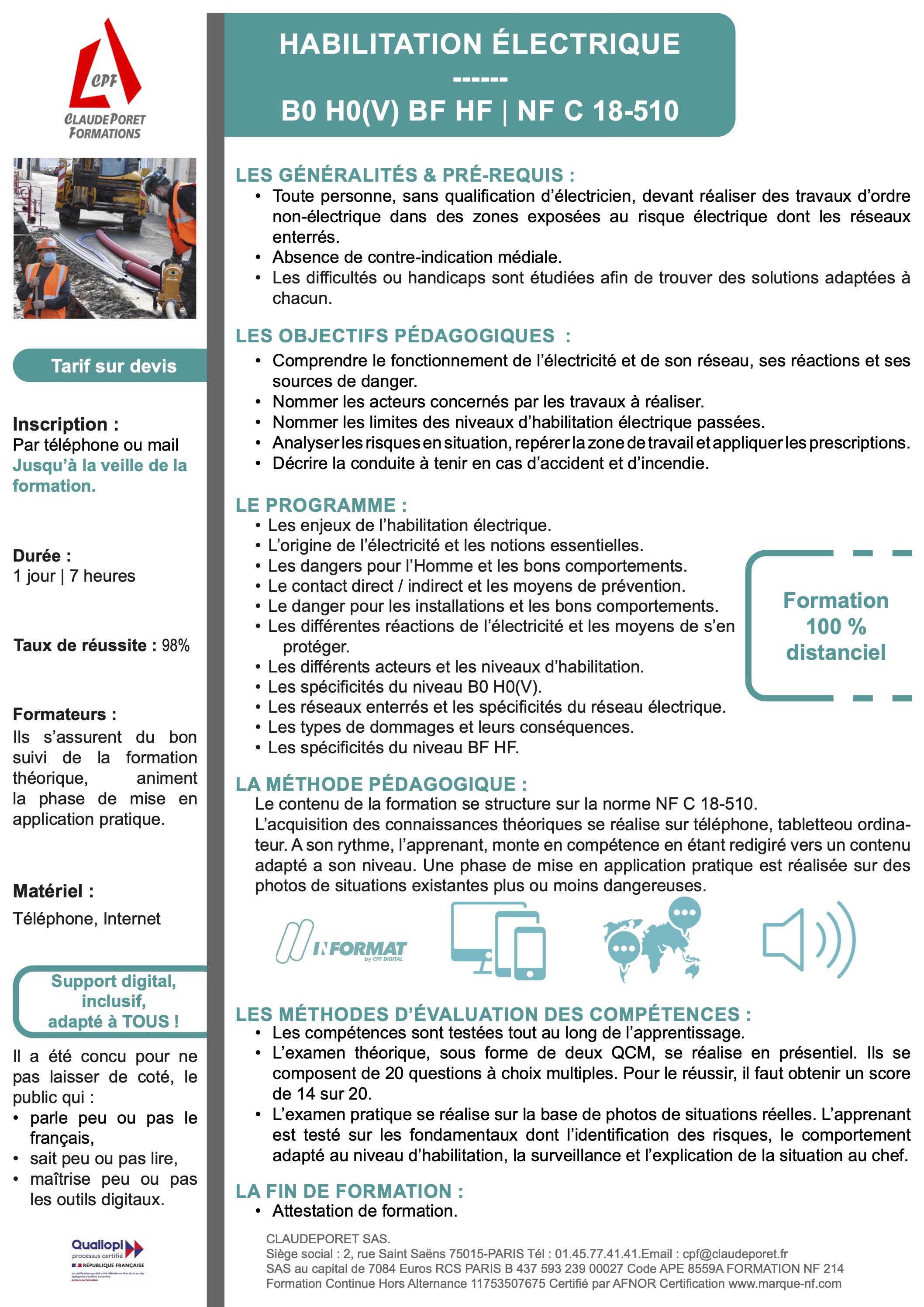 HABILITATION ÉLECTRIQUE
